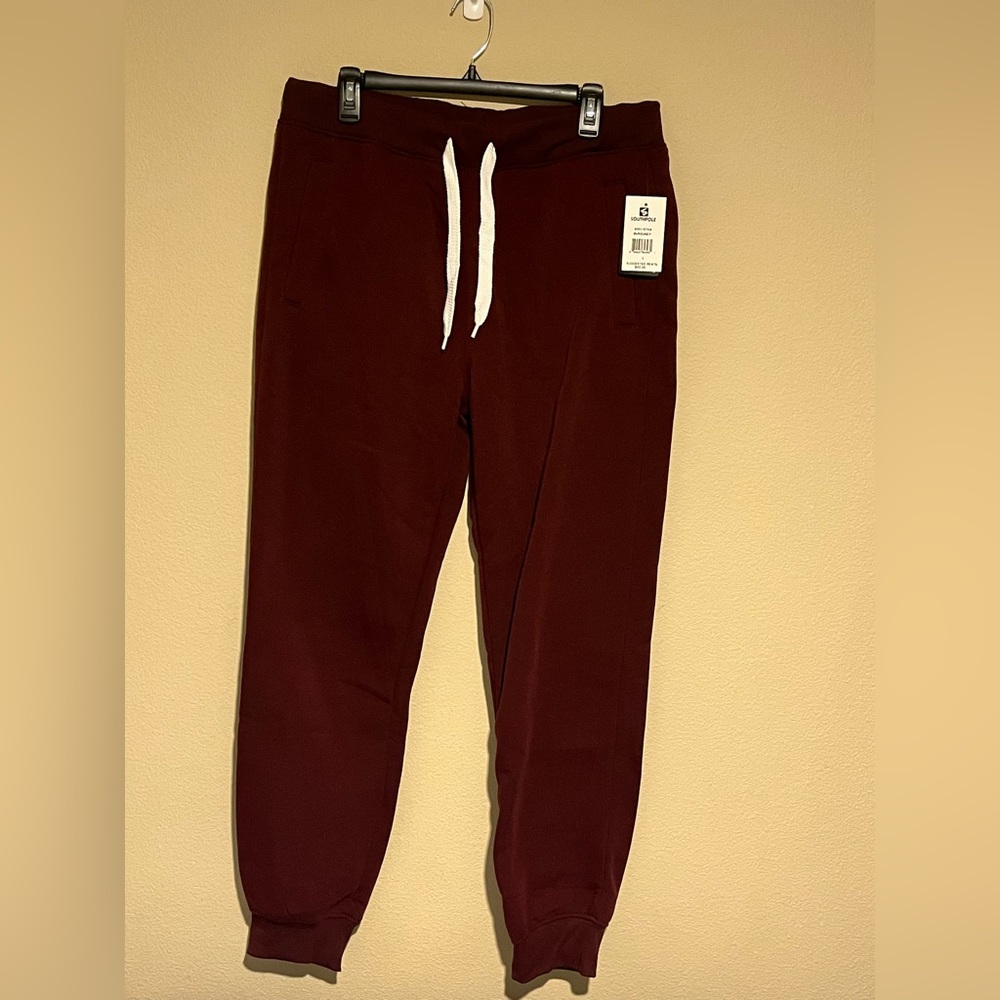 Men’s Large Maroon South Pole Sweatpants